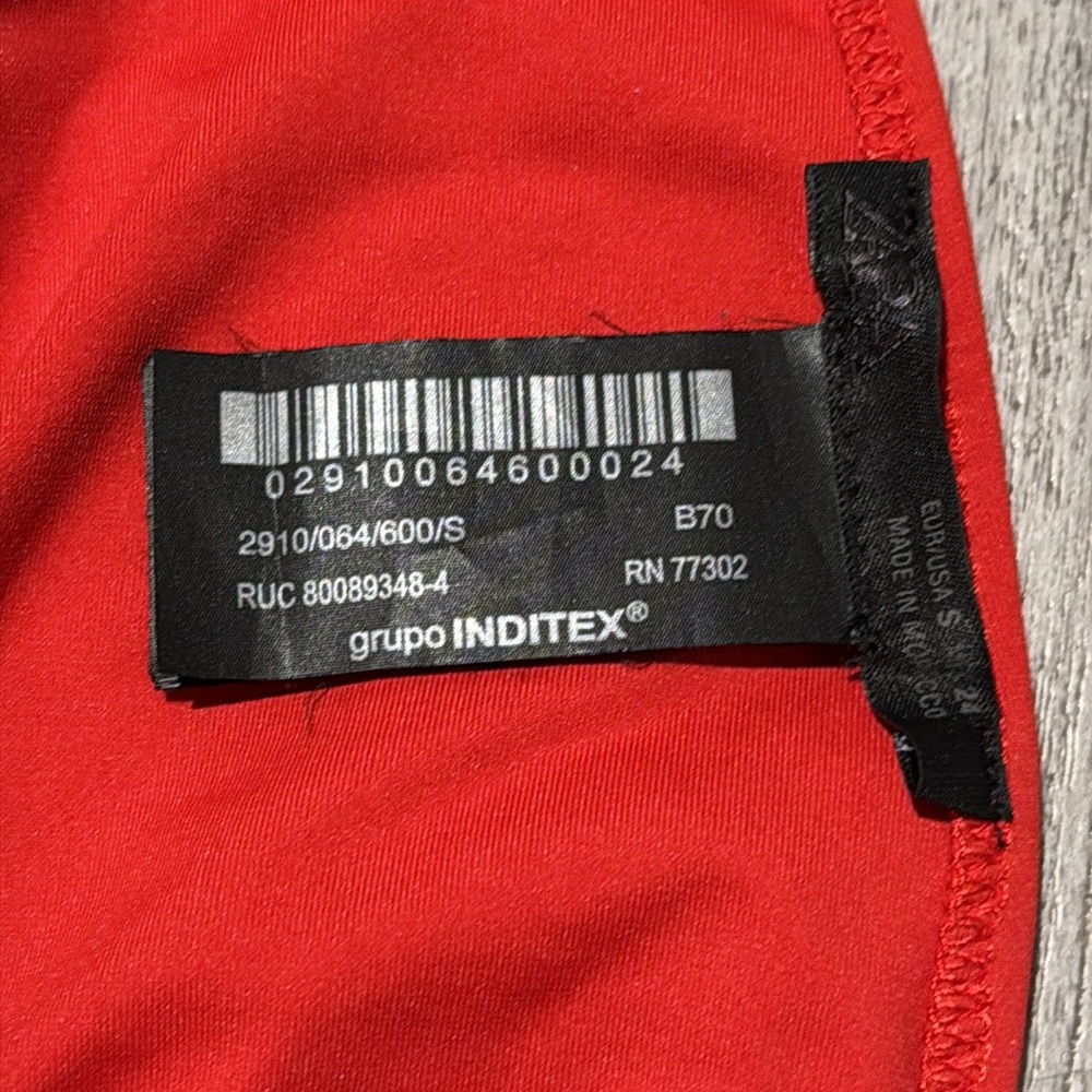 Zara Red Halter Bikini Set - Picture 5 of 16